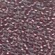 Size 6 Seed Bead, Metallic Rose Lined Crystal (10gms)