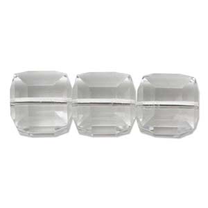 Swarovski Crystal: Swarovski Crystal Cube, Crystal (8 or 10mm)