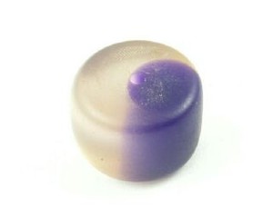 Resin Beads: Resin, Two Tone Barrel, Purple, 15x22mm (10pc)