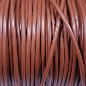 Clearance Stock Updated 27 08 20: 2mm P'Leather, Brown - 1m
