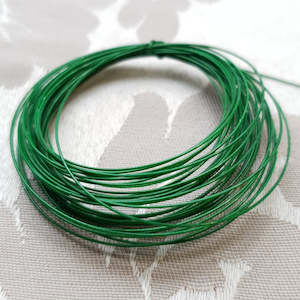 Clearance Stock Updated 27 08 20: Flexible Beading Wire, Green, 7 Strand, 0.46mm (5m)