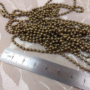 Chain 18, Antique Gold (1m)