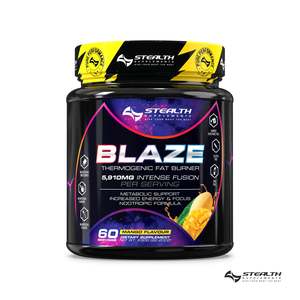 Weight Loss: Stealth Blaze - Extreme Thermogenic Fat Burner & Focus Boost - 60 Servings