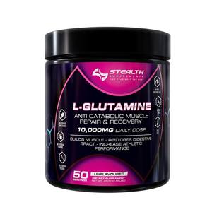 Recovery: Stealth L-Glutamine Powder Supplement 300g