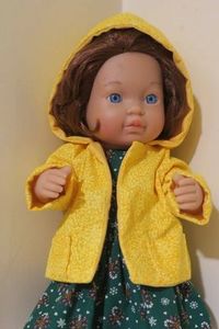 Products: Hoodie, yellow, fits 30cm doll