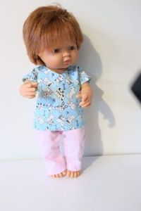 Products: Vet/nurse uniform, blue dog print