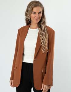 Monaco Blazer - Cocoa