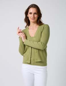 Calypso Cardi - Sage