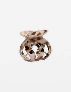 Hair: Hair Claw Clam - Leopard