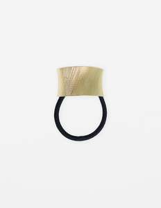 Hair: Hair Tie Band - Gold