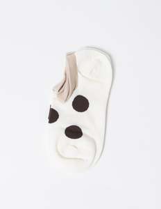 Sock Dots - Cream