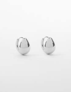 Earrings Tear Drop - Silver