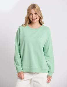 Sweaters: Classic Sweat - Snifter Green