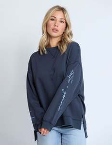 Sweaters: Sunday Sweat Stella Style - Navy