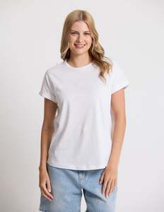 Soho Cuff Crew - White