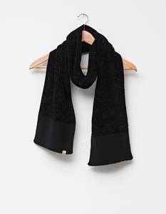 Chenille Scarves - Black