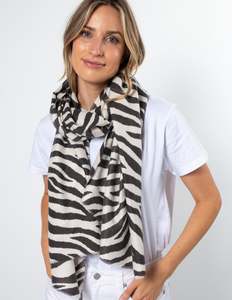 Scarves 1: Zebra Stripe Scarf