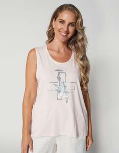 Sale: Tank - Blush Tulleries Umber