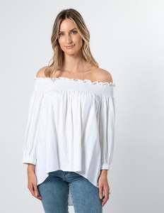 Ss24: Alex Top - White