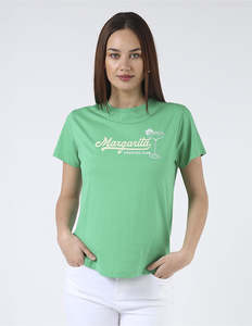 Sale Tees: Ace Tee - Fern Margarita