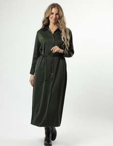 Maya Dress - Khaki