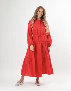 Margaret Dress - Luscious Red