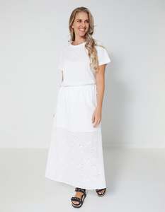 Sale Skirts: Bec Skirt - White