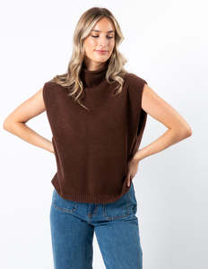 Shelby Vest - Winter Cocoa