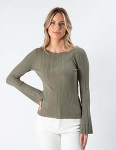 Kirby Knit Top - Crocodile