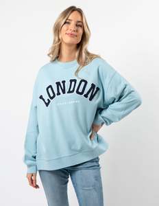 Sale Sweaters: Sunday Sweater - Sky LONDON