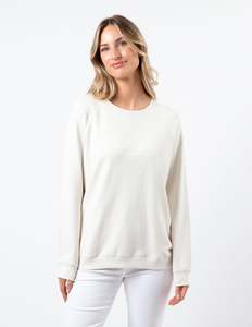 Classic Sweater - Cream S+G Logo
