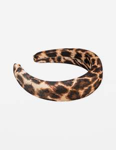 Sale Accessories: Hairband - Padded Leopard