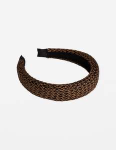 Sale Accessories: Weave Hairband - Black