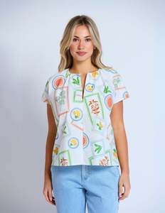 Martina Blouse - Limoncello Spritz