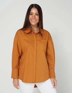 Silverlake Shirt - Dark Terracotta