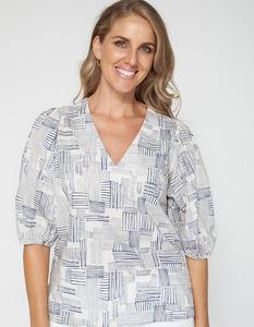 Tops: Clover Top - Summer Stripes