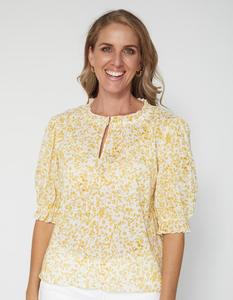 Tops: Willow Top - Pressed Flowers