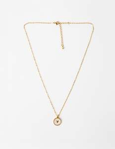 Jewellery: Necklace Pendent Mini Heart - Gold