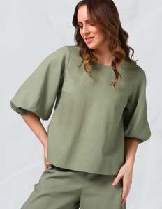 Ursula Blouse - Sage