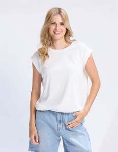 Tops: Tara Top - White