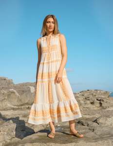 Barbados Dress - Golden Sands
