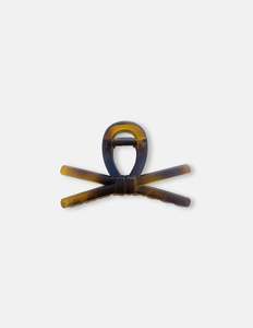 Large Bow Hair Claw - Tort