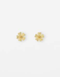 Earrings Petal - Italian Straw