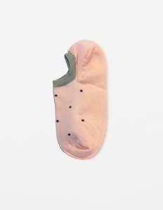 Sock Multi Dots - Baby Pink