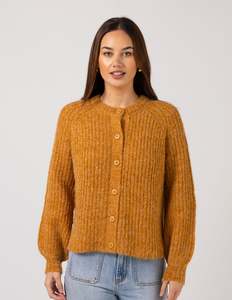 New Collection: Corinne Cardigan - Colonel Mustard