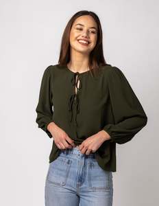 New Collection: Sonnet Blouse - Khaki