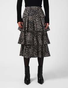 Ellie Skirt - Leopard