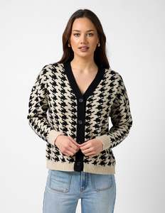 Xanthe Cardigan - Black Tea