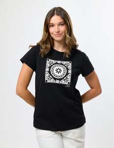 Classic Tee Black - Onyx Patch