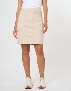 Strike Skirt - Bone
